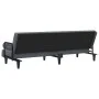Sofá cama con reposabrazos terciopelo gris oscuro de vidaXL, Sofás - Ref: Foro24-351895, Precio: 278,25 €, Descuento: %