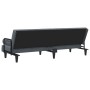 Sofá cama con reposabrazos terciopelo gris oscuro de vidaXL, Sofás - Ref: Foro24-351895, Precio: 311,28 €, Descuento: %