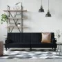 Sofá cama con reposabrazos terciopelo negro de vidaXL, Sofás - Ref: Foro24-351898, Precio: 277,43 €, Descuento: %
