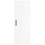 Aparador alto madera contrachapada blanco brillo 34,5x34x180 cm de vidaXL, Aparadores - Ref: Foro24-3200451, Precio: 111,37 €...