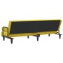 Sofá cama con reposabrazos terciopelo amarillo de vidaXL, Sofás - Ref: Foro24-351899, Precio: 249,03 €, Descuento: %