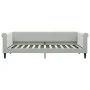Sofá cama terciopelo gris claro 90x200 cm de vidaXL, Camas y somieres - Ref: Foro24-354244, Precio: 189,53 €, Descuento: %