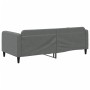 Sofá cama tela gris oscuro 90x200 cm de vidaXL, Camas y somieres - Ref: Foro24-354034, Precio: 188,07 €, Descuento: %