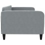 Sofá cama tela gris claro 90x200 cm de vidaXL, Camas y somieres - Ref: Foro24-354033, Precio: 187,38 €, Descuento: %