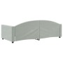 Sofá cama terciopelo gris claro 90x200 cm de vidaXL, Camas y somieres - Ref: Foro24-354136, Precio: 175,05 €, Descuento: %