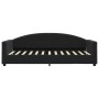 Sofá cama terciopelo negro 90x200 cm de vidaXL, Camas y somieres - Ref: Foro24-354140, Precio: 173,03 €, Descuento: %