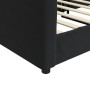 Sofá cama terciopelo negro 90x200 cm de vidaXL, Camas y somieres - Ref: Foro24-354140, Precio: 173,03 €, Descuento: %