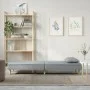 Sofá cama tela gris claro de vidaXL, Sofás - Ref: Foro24-351900, Precio: 243,98 €, Descuento: %