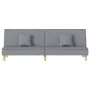 Sofá cama tela gris claro de vidaXL, Sofás - Ref: Foro24-351900, Precio: 243,98 €, Descuento: %