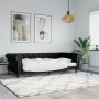 Sofá cama cuero sintético negro 100x200 cm de vidaXL, Camas y somieres - Ref: Foro24-354230, Precio: 237,61 €, Descuento: %