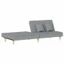 Sofá cama tela gris claro de vidaXL, Sofás - Ref: Foro24-351900, Precio: 243,98 €, Descuento: %