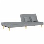 Sofá cama tela gris claro de vidaXL, Sofás - Ref: Foro24-351900, Precio: 253,02 €, Descuento: %