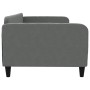 Sofá cama tela gris oscuro 100x200 cm de vidaXL, Camas y somieres - Ref: Foro24-354039, Precio: 196,46 €, Descuento: %