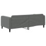 Sofá cama tela gris oscuro 100x200 cm de vidaXL, Camas y somieres - Ref: Foro24-354039, Precio: 196,46 €, Descuento: %