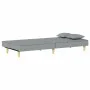 Sofá cama tela gris claro de vidaXL, Sofás - Ref: Foro24-351900, Precio: 243,98 €, Descuento: %