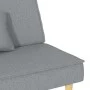 Sofá cama tela gris claro de vidaXL, Sofás - Ref: Foro24-351900, Precio: 243,98 €, Descuento: %
