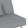 Sofá cama tela gris claro de vidaXL, Sofás - Ref: Foro24-351900, Precio: 253,02 €, Descuento: %