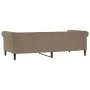 Sofá cama cuero sintético color capuchino 90x200 cm de vidaXL, Camas y somieres - Ref: Foro24-354229, Precio: 214,94 €, Descu...