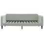 Sofá cama terciopelo gris claro 100x200 cm de vidaXL, Camas y somieres - Ref: Foro24-354093, Precio: 196,13 €, Descuento: %