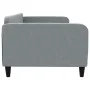 Light gray fabric sofa bed 100x200 cm by vidaXL, Beds and slatted bases - Ref: Foro24-354038, Price: 193,59 €, Discount: %