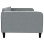 Sofá cama tela gris claro 100x200 cm de vidaXL, Camas y somieres - Ref: Foro24-354038, Precio: 197,44 €, Descuento: %