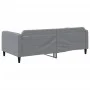 Light gray fabric sofa bed 100x200 cm by vidaXL, Beds and slatted bases - Ref: Foro24-354038, Price: 193,59 €, Discount: %