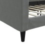 Sofá cama tela gris oscuro 80x200 cm de vidaXL, Camas y somieres - Ref: Foro24-354029, Precio: 184,60 €, Descuento: %