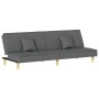 Sofá cama de tela gris oscuro de vidaXL, Sofás - Ref: Foro24-351901, Precio: 261,64 €, Descuento: %