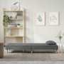 Sofá cama de tela gris oscuro de vidaXL, Sofás - Ref: Foro24-351901, Precio: 261,64 €, Descuento: %