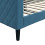 Sofá cama terciopelo azul 90x200 cm de vidaXL, Camas y somieres - Ref: Foro24-354243, Precio: 189,23 €, Descuento: %