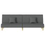 Sofá cama de tela gris oscuro de vidaXL, Sofás - Ref: Foro24-351901, Precio: 261,64 €, Descuento: %