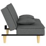 Sofá cama de tela gris oscuro de vidaXL, Sofás - Ref: Foro24-351901, Precio: 261,64 €, Descuento: %