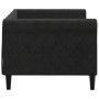 Sofá cama terciopelo negro 80x200 cm de vidaXL, Camas y somieres - Ref: Foro24-354241, Precio: 185,92 €, Descuento: %