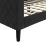 Sofá cama terciopelo negro 80x200 cm de vidaXL, Camas y somieres - Ref: Foro24-354241, Precio: 185,92 €, Descuento: %