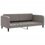 Taupe gray fabric sofa bed 90x200 cm by vidaXL, Beds and slatted bases - Ref: Foro24-354036, Price: 183,71 €, Discount: %