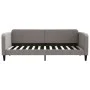 Taupe gray fabric sofa bed 90x200 cm by vidaXL, Beds and slatted bases - Ref: Foro24-354036, Price: 183,71 €, Discount: %