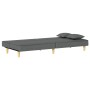 Sofá cama de tela gris oscuro de vidaXL, Sofás - Ref: Foro24-351901, Precio: 261,64 €, Descuento: %