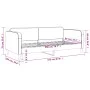 Taupe gray fabric sofa bed 90x200 cm by vidaXL, Beds and slatted bases - Ref: Foro24-354036, Price: 183,71 €, Discount: %
