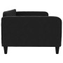 Sofá cama tela negro 100x200 cm de vidaXL, Camas y somieres - Ref: Foro24-354040, Precio: 195,38 €, Descuento: %
