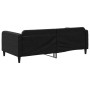 Sofá cama tela negro 100x200 cm de vidaXL, Camas y somieres - Ref: Foro24-354040, Precio: 195,38 €, Descuento: %