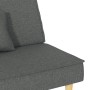 Sofá cama de tela gris oscuro de vidaXL, Sofás - Ref: Foro24-351901, Precio: 261,64 €, Descuento: %