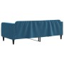Sofá cama terciopelo azul 90x200 cm de vidaXL, Camas y somieres - Ref: Foro24-354085, Precio: 186,26 €, Descuento: %