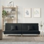 Sofá cama de tela negro de vidaXL, Sofás - Ref: Foro24-351902, Precio: 257,02 €, Descuento: %