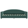 Sofá cama terciopelo verde oscuro 90x200 cm de vidaXL, Camas y somieres - Ref: Foro24-354138, Precio: 187,95 €, Descuento: %
