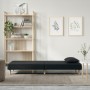 Sofá cama de tela negro de vidaXL, Sofás - Ref: Foro24-351902, Precio: 257,02 €, Descuento: %
