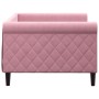 Sofá cama terciopelo rosa 90x200 cm de vidaXL, Camas y somieres - Ref: Foro24-354247, Precio: 190,39 €, Descuento: %