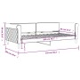 Sofá cama terciopelo rosa 90x200 cm de vidaXL, Camas y somieres - Ref: Foro24-354247, Precio: 190,39 €, Descuento: %