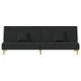 Black fabric sofa bed by vidaXL, Sofas - Ref: Foro24-351902, Price: 252,56 €, Discount: %