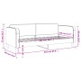 Sofá cama tela gris claro 80x200 cm de vidaXL, Camas y somieres - Ref: Foro24-354028, Precio: 189,92 €, Descuento: %