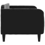 Sofá cama terciopelo negro 80x200 cm de vidaXL, Camas y somieres - Ref: Foro24-354083, Precio: 182,36 €, Descuento: %